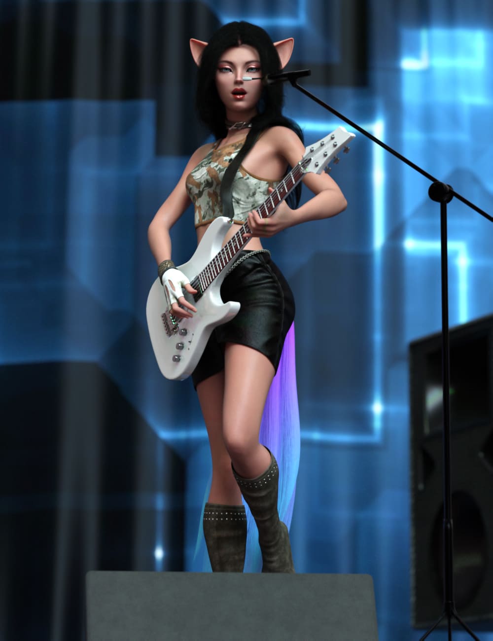She´s a Star Hierarchical Poses for Kiko 8.1_DAZ3DDL