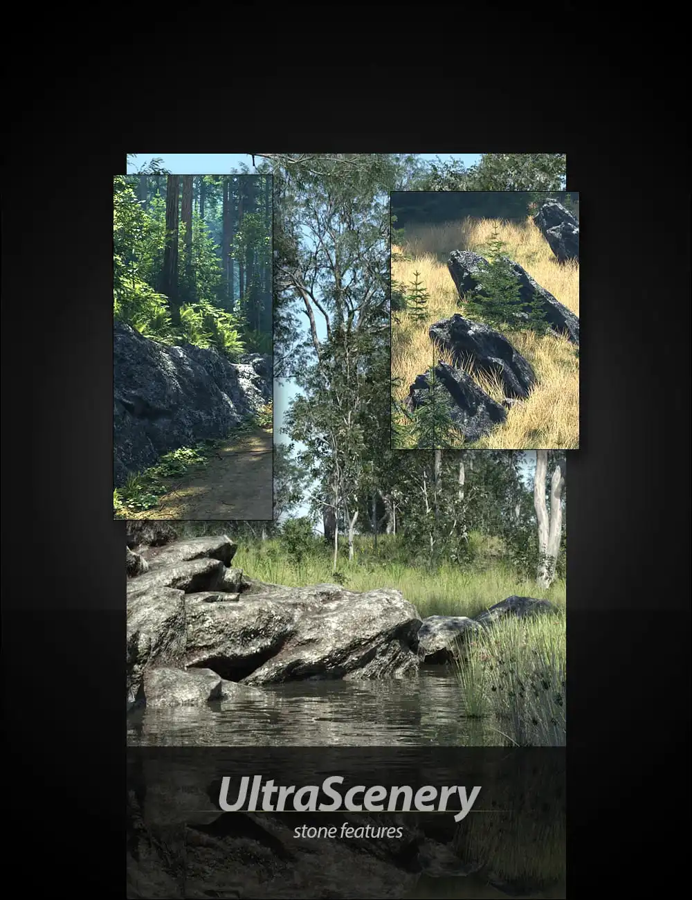 UltraScenery – Stone Features_DAZ3DDL