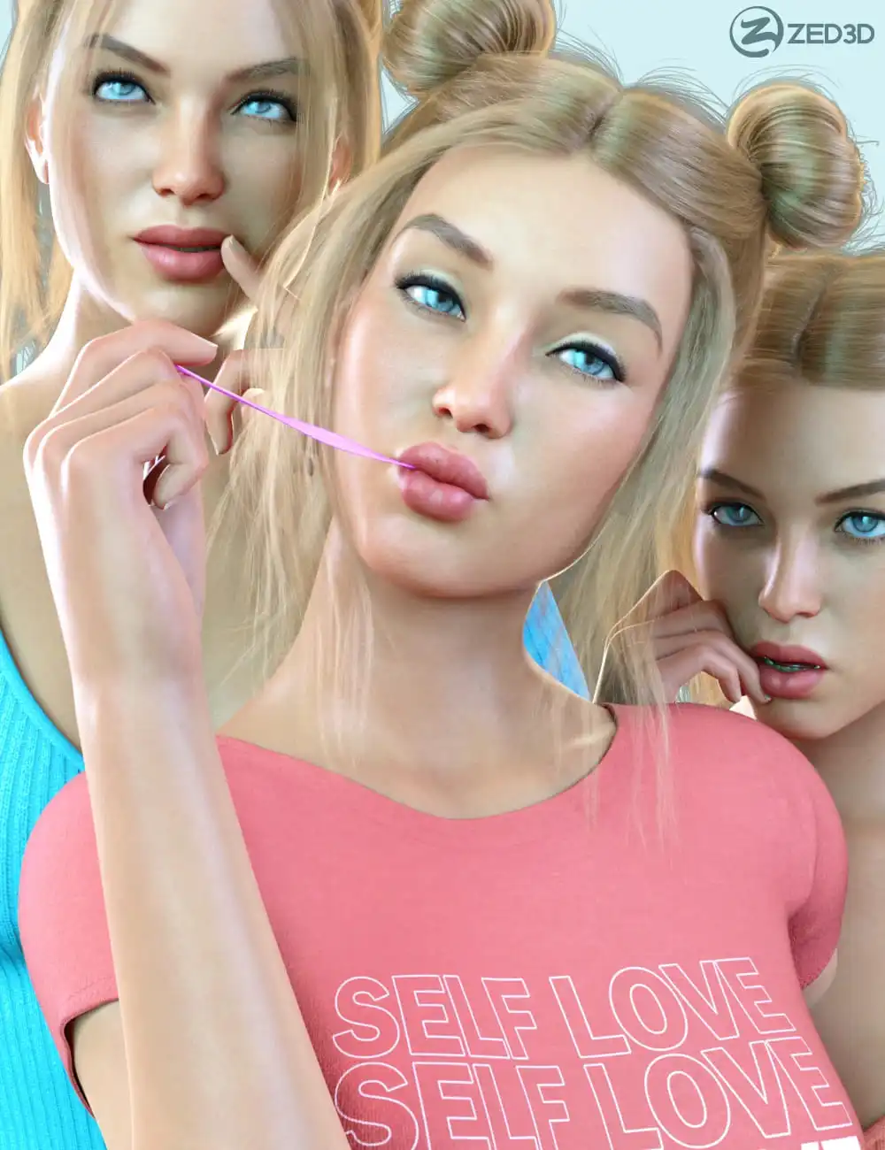 Z Colorful Emotions Mix and Match Expressions for Genesis 8.1 Female_DAZ3DDL