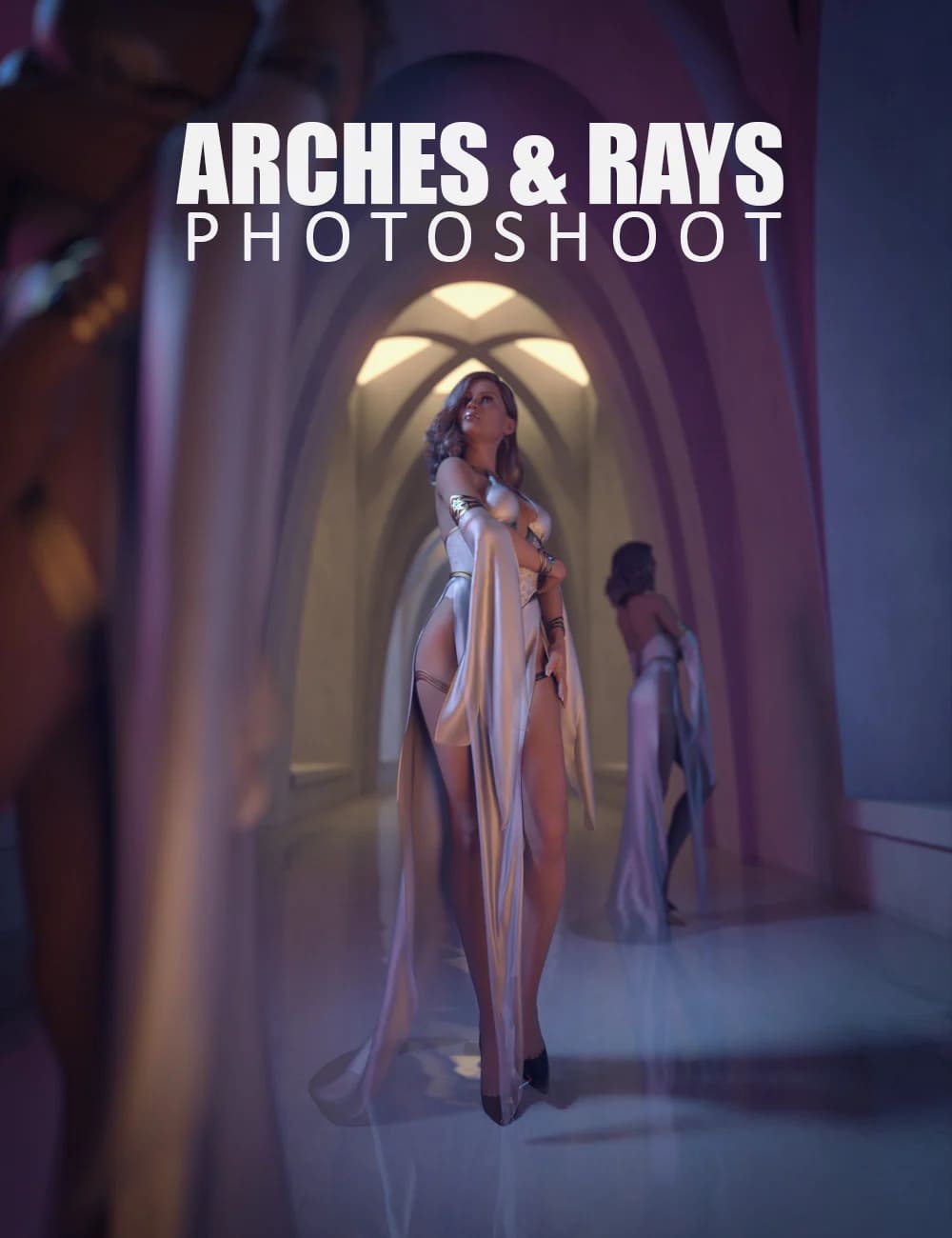 Arches And Rays Photoshoot_DAZ3D下载站