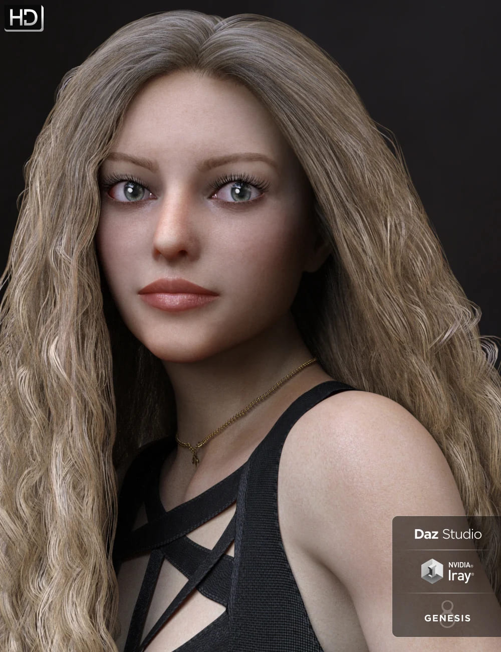 Blair HD and Expressions for Genesis 8 Female_DAZ3D下载站
