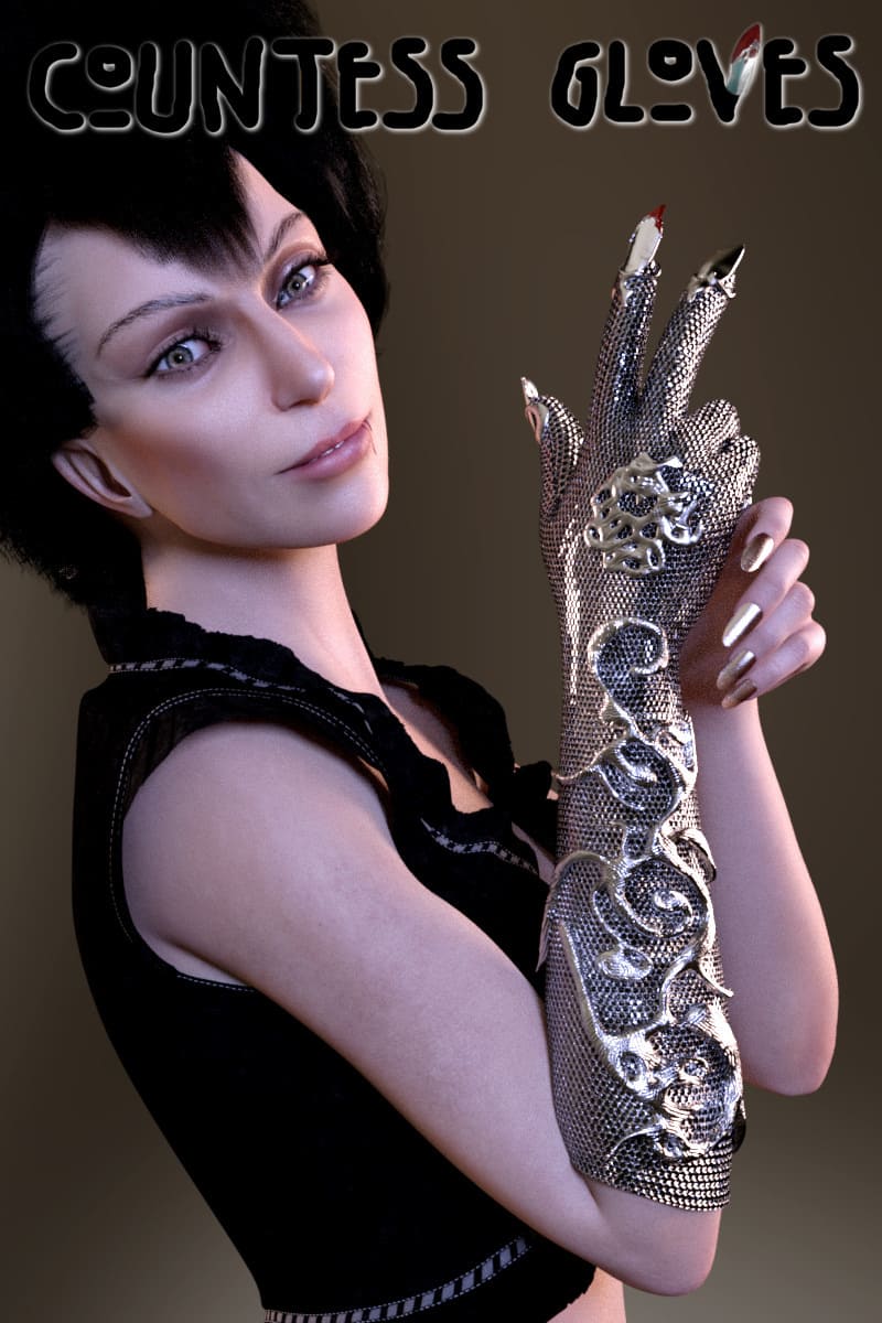 Countess Gloves for Genesis 8 Female_DAZ3D下载站