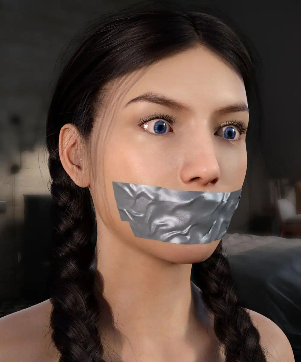 Duct Tape Gag For Genesis 8 Female_DAZ3DDL
