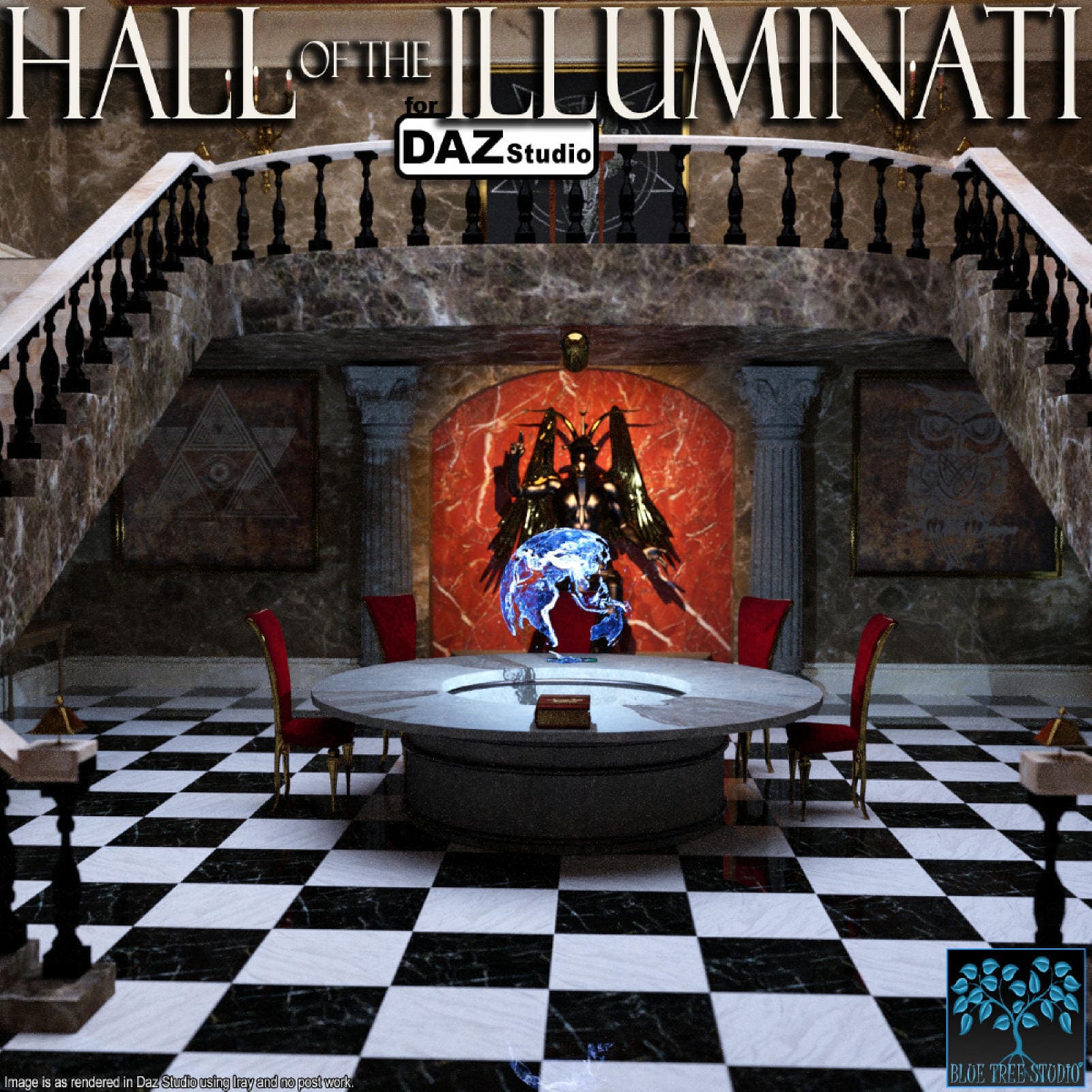 Hall of the Illuminati for Daz_DAZ3DDL