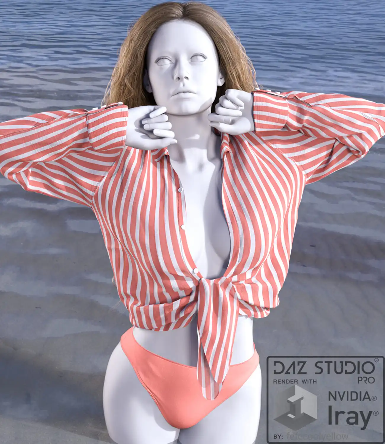Hot Day dForce outfit for Genesis 8 Female Genesis 8.1 Females_DAZ3DDL