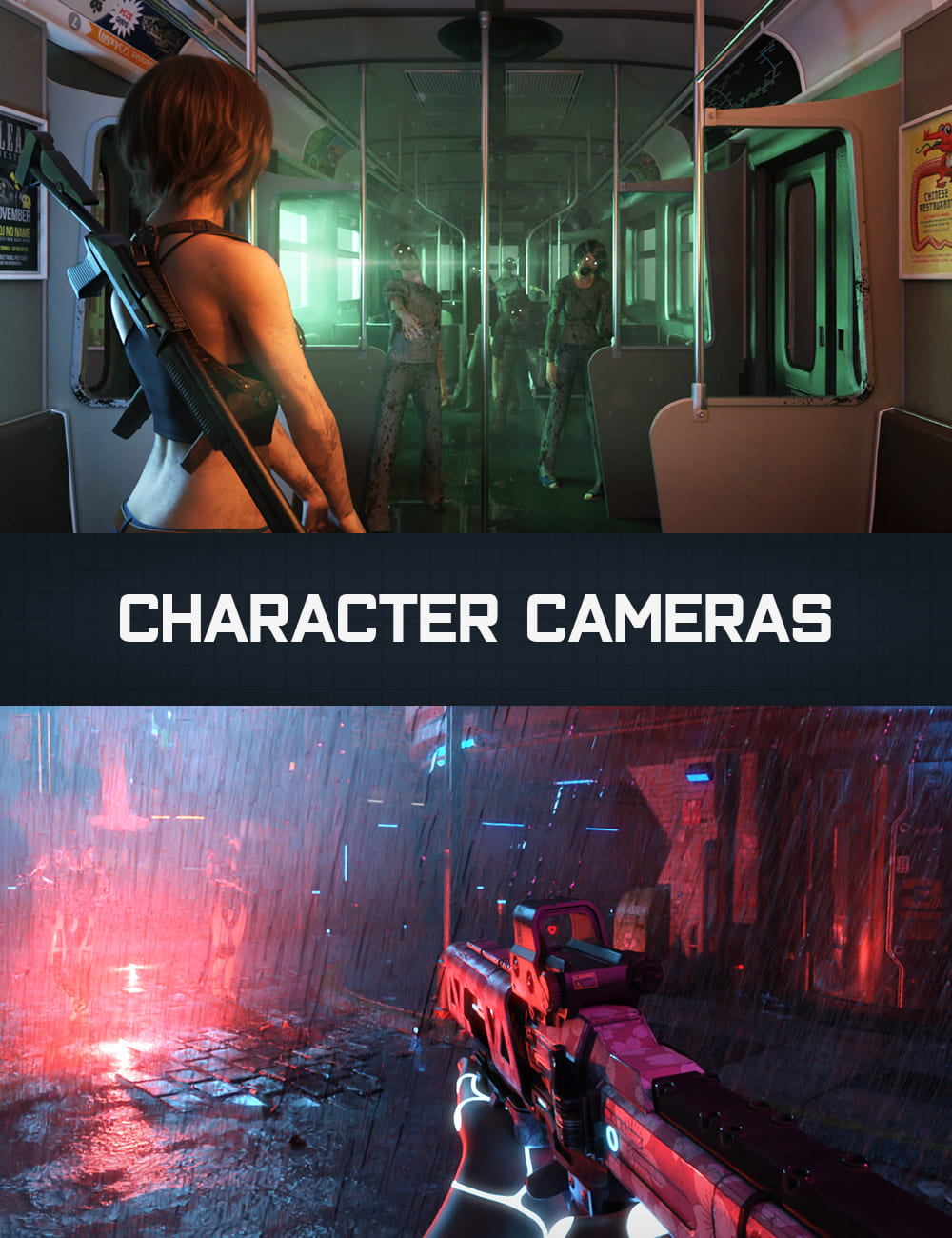 KACC Character Cameras for Genesis 8_DAZ3D下载站