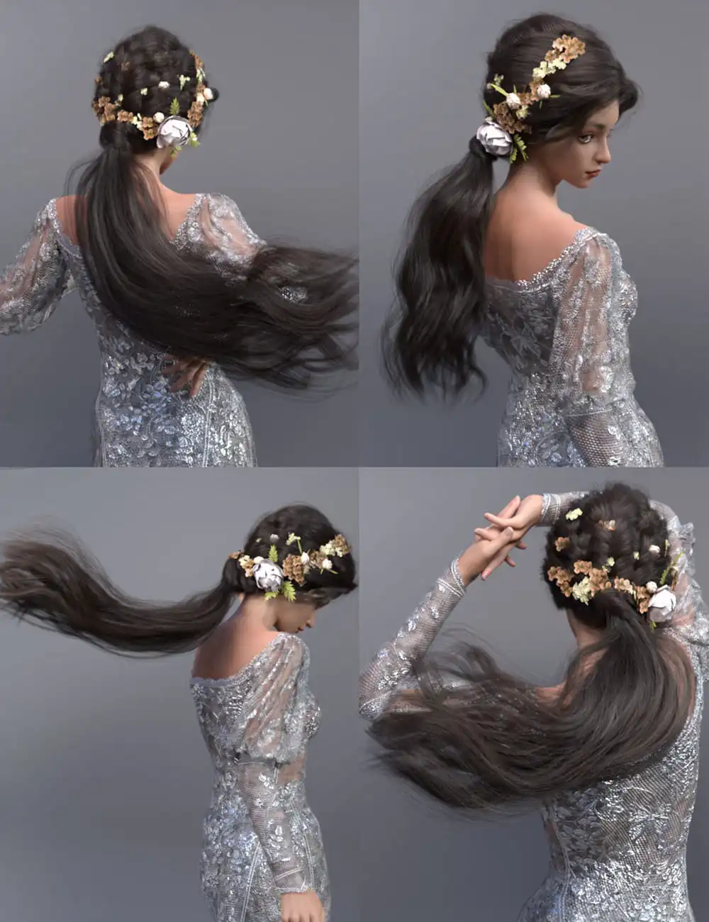 Kent Hair for Genesis 8.1 Female_DAZ3DDL