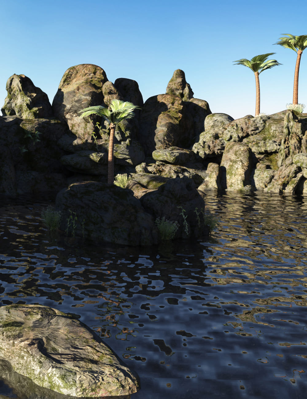 Mermaid Lagoon_DAZ3D下载站