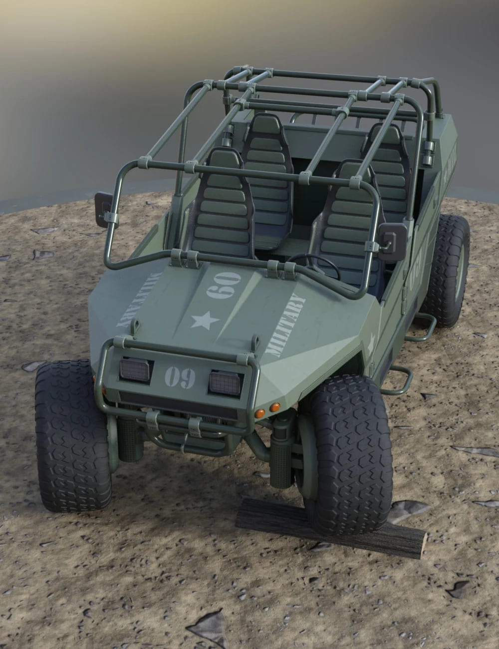 MIL ATV Vehicle_DAZ3DDL