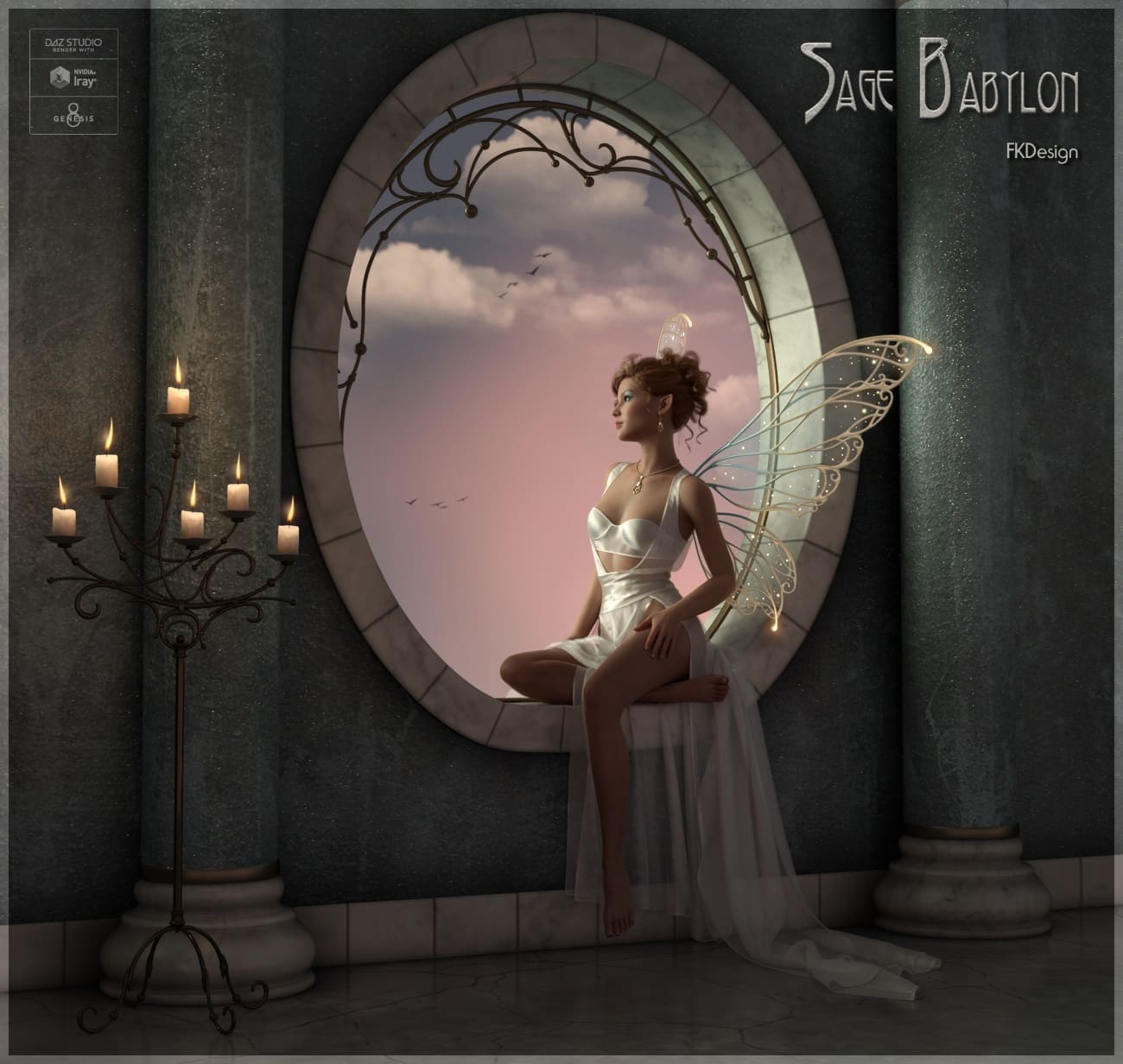 Sage Babylon for Daz Studio 4.12+_DAZ3D下载站