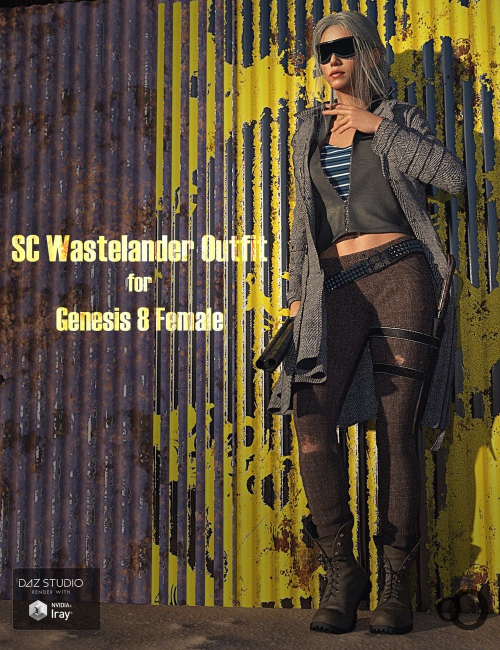 SC Wastelander Outfit for Genesis 8 Female_DAZ3DDL