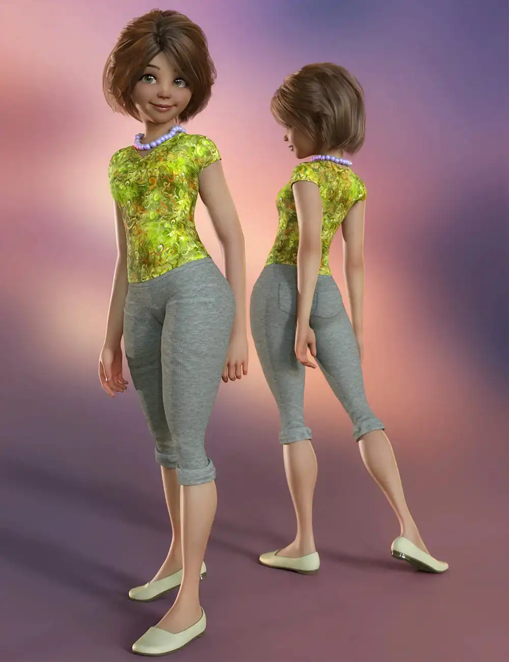 Stylized ’21 Clothing for Genesis 8 and 8.1 Female_DAZ3DDL