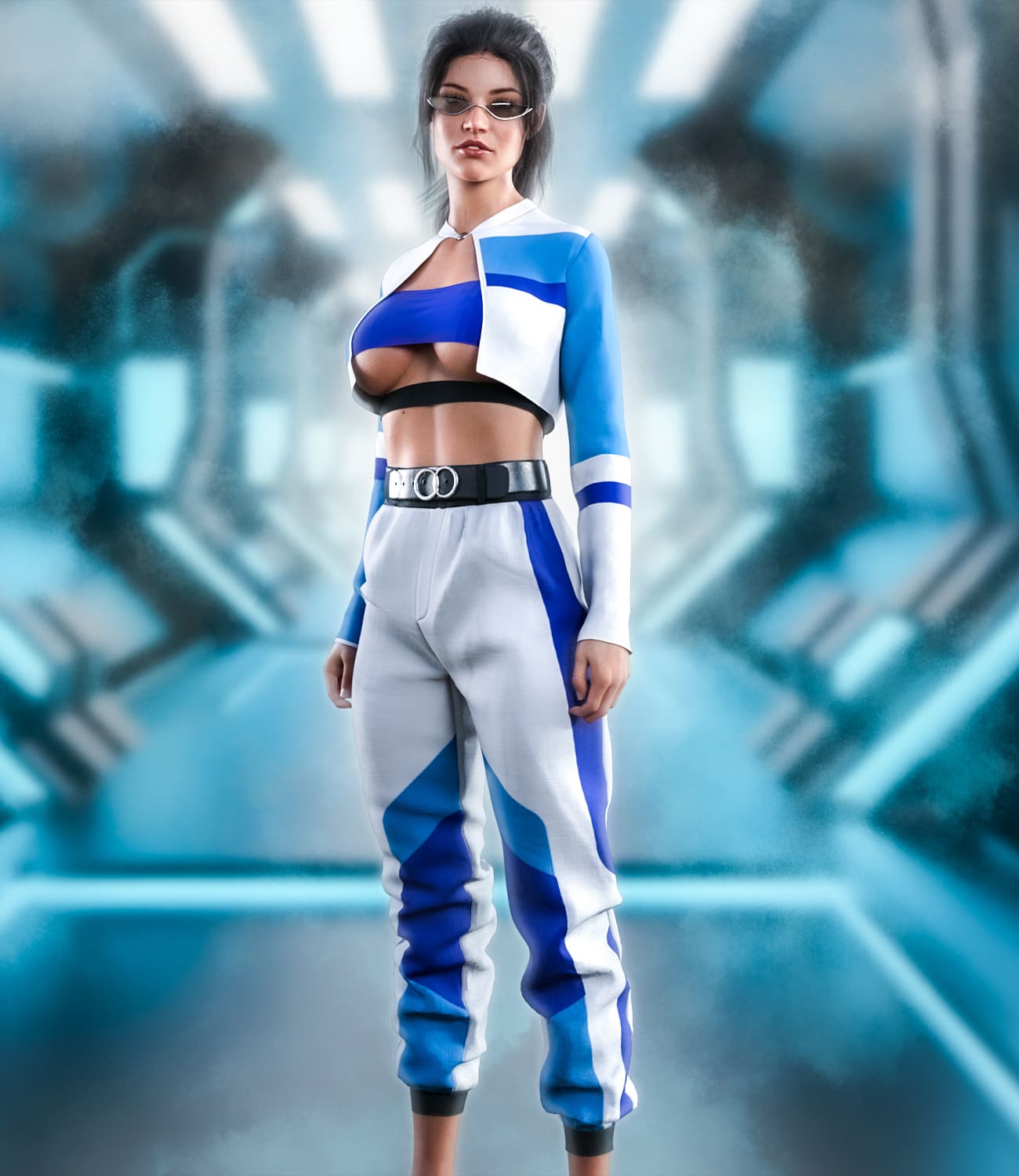 The Leader dForce outfit for Genesis 8 & 8.1 Females_DAZ3D下载站