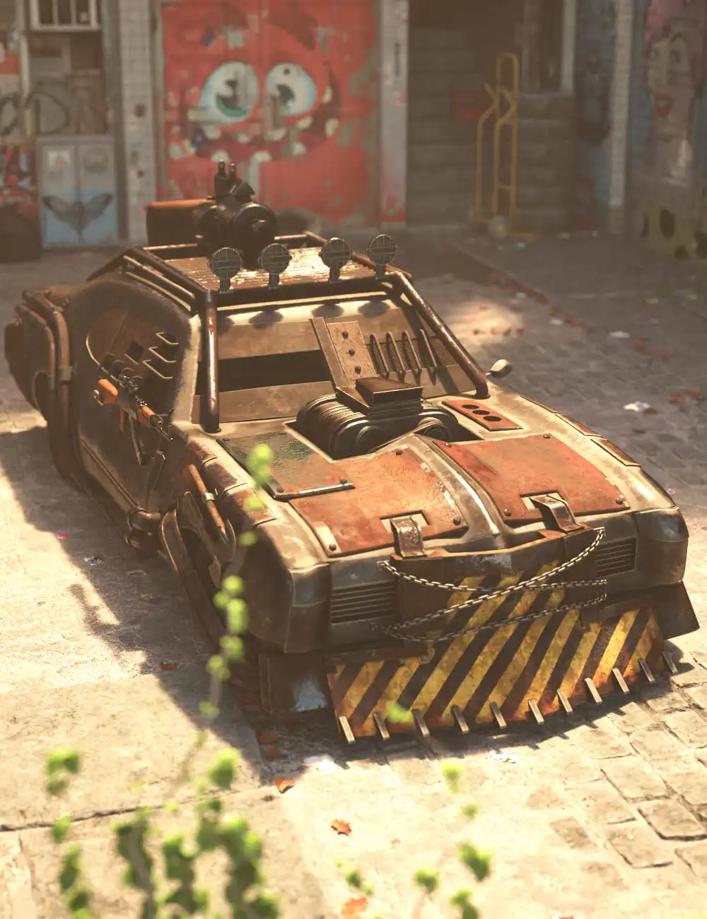 Zombie Apocalypse Vehicle_DAZ3D下载站