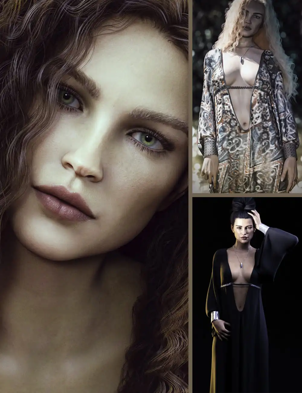 CB Eliza Character, Clothing, and Texture Expansion Bundle_DAZ3D下载站