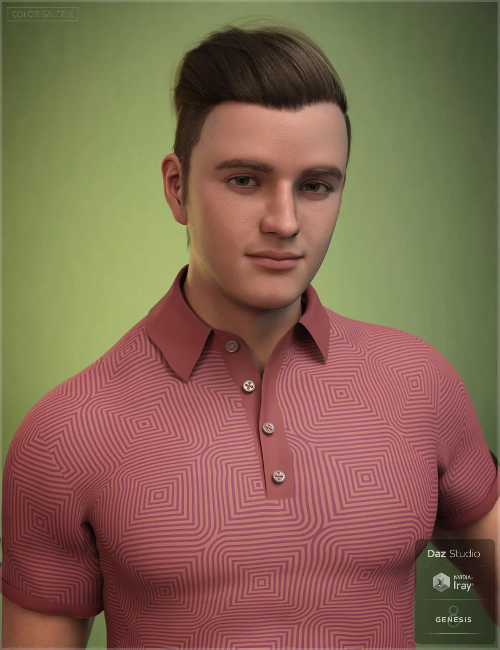 CGI Nice Guy – Head Shapes for Michael 8.1_DAZ3D下载站