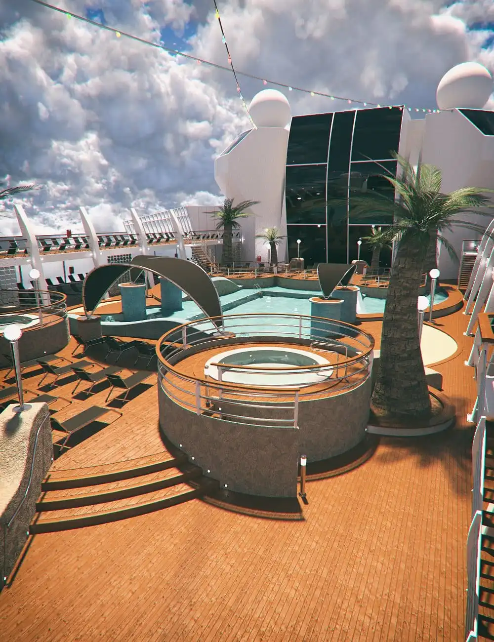 Cruise Ship Pool Deck_DAZ3DDL