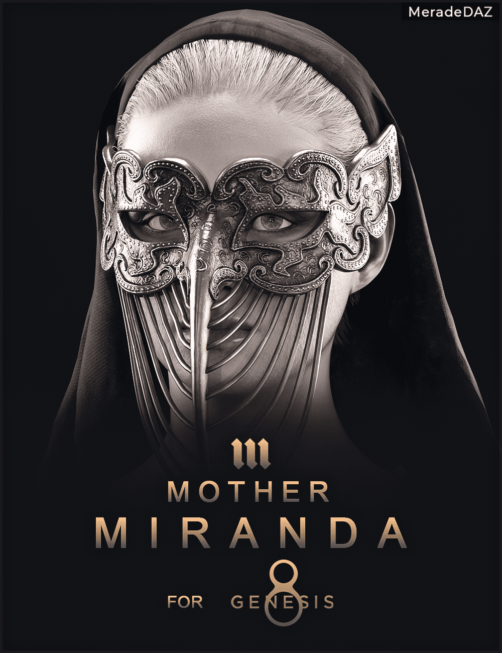 Mother Miranda for Genesis 8 and 8.1 Female_DAZ3D下载站
