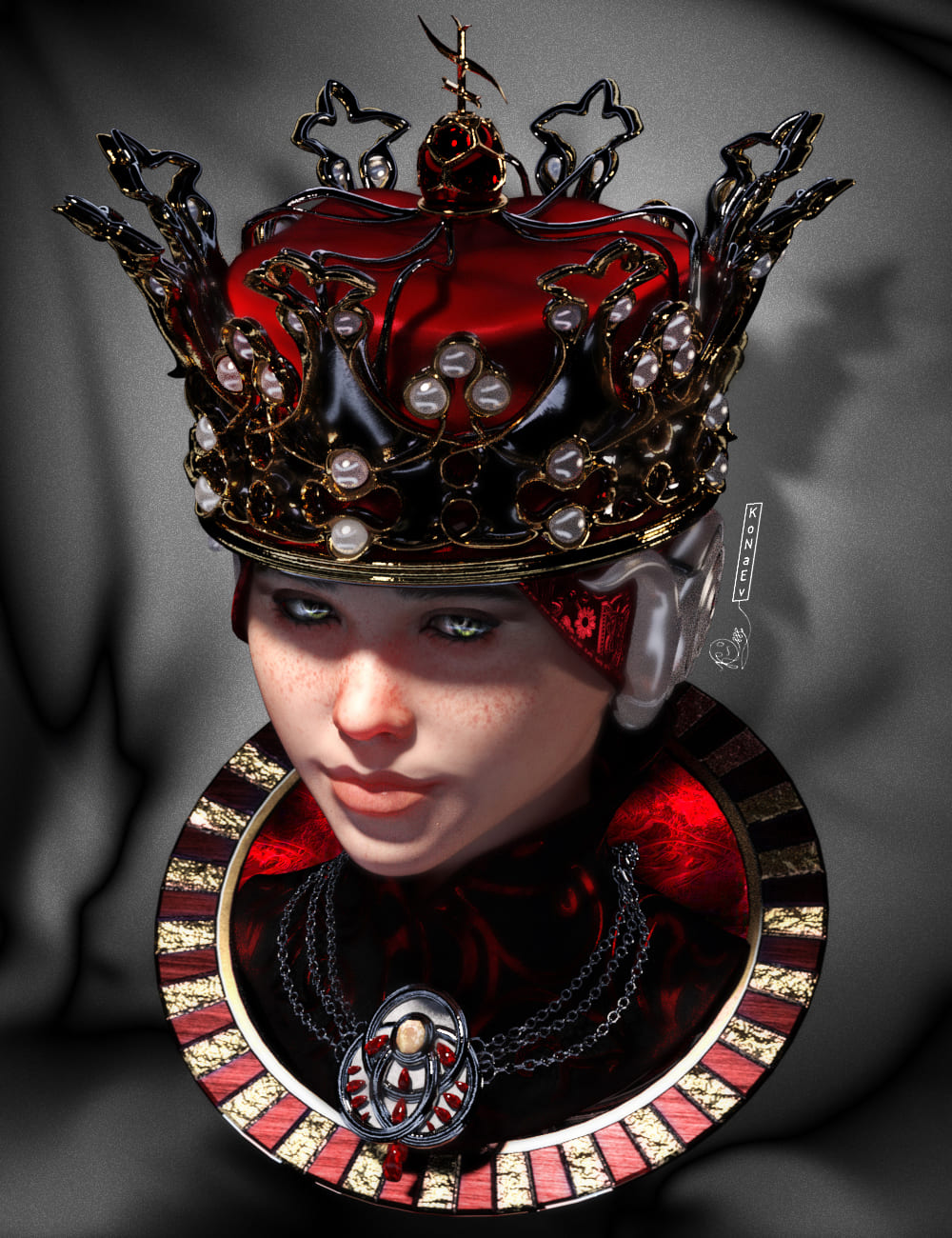 Queen’s Crown_DAZ3D下载站