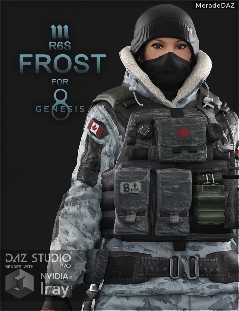 R6S Frost for Genesis 8 and 8.1 Female_DAZ3DDL