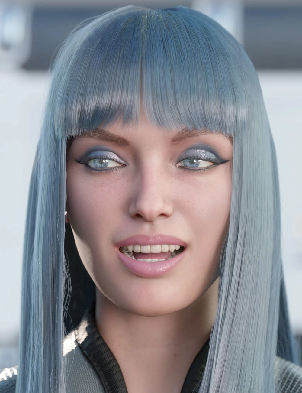 Ultimate PBR Shader Makeup for Genesis 8.1 Females_DAZ3D下载站