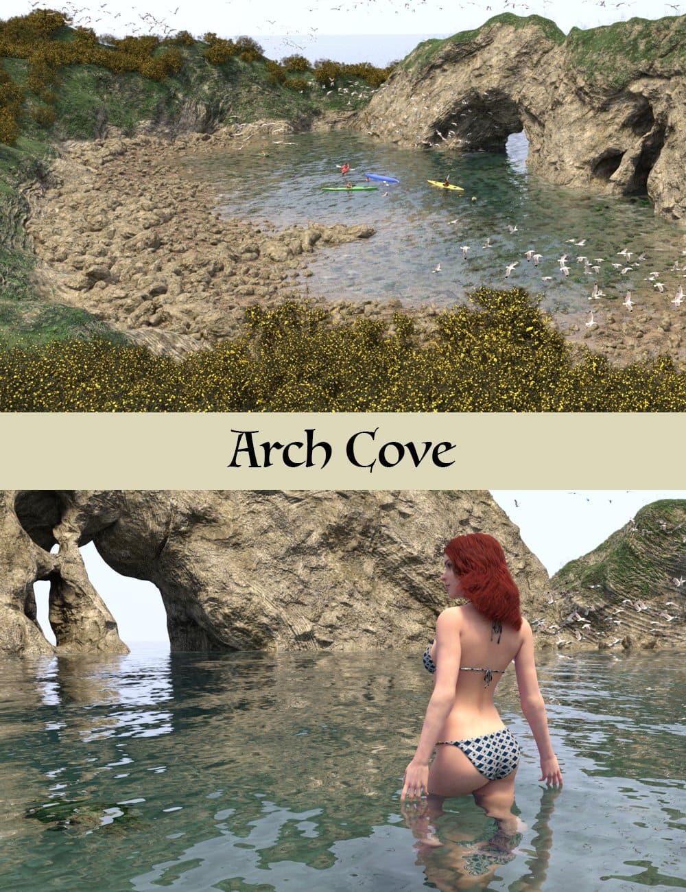 Arch Cove_DAZ3D下载站