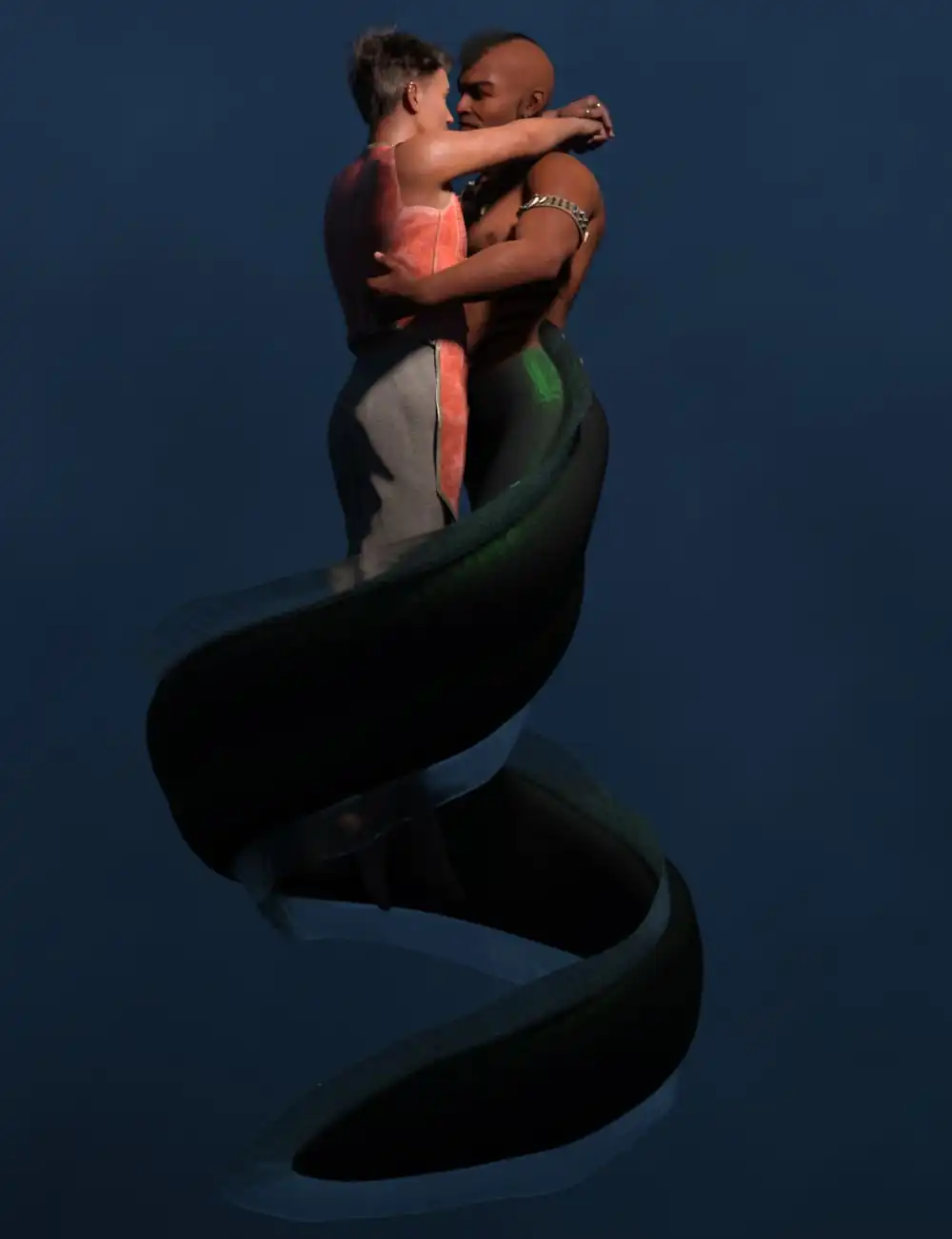 Diversea Hierarchical Poses for Zale 8.1 and Genesis 8.1 Male_DAZ3DDL