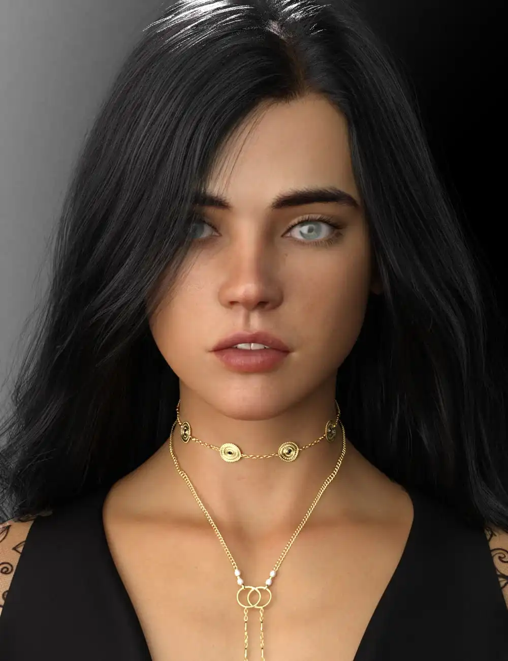 Echo HD for Genesis 8.1 Female_DAZ3D下载站