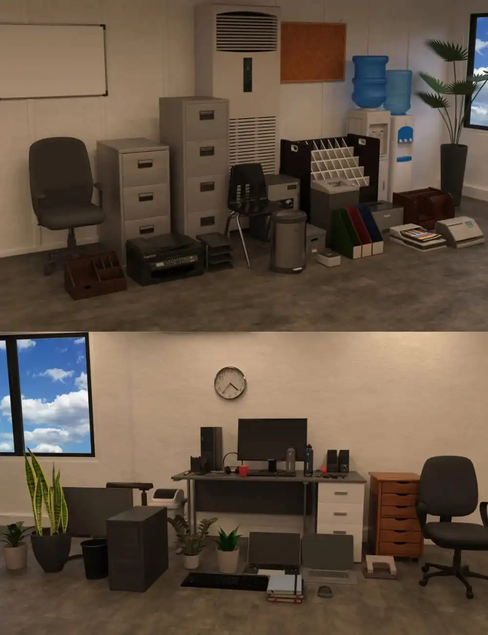 FG Office Props_DAZ3DDL