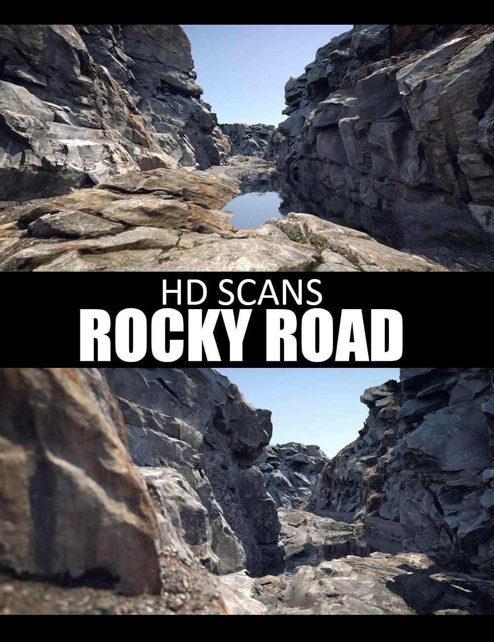 HD Scans Rocky Path_DAZ3D下载站