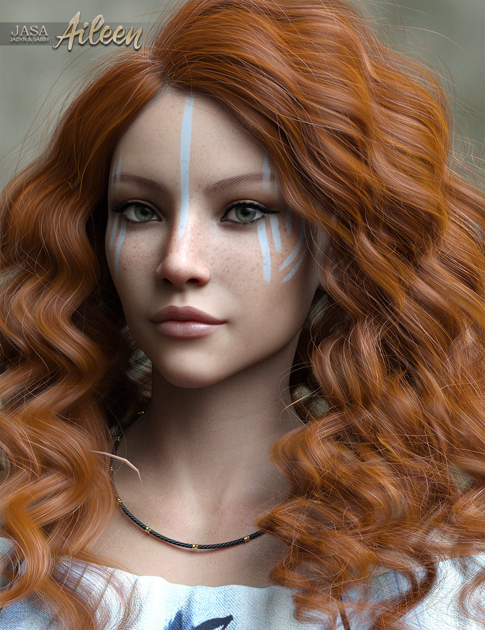 JASA Aileen for Genesis 8 and 8.1 Female_DAZ3D下载站