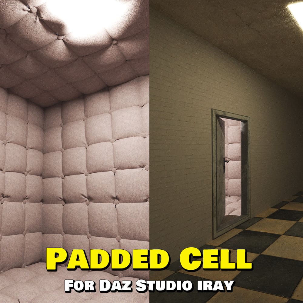Padded Cell for DS Iray_DAZ3D下载站