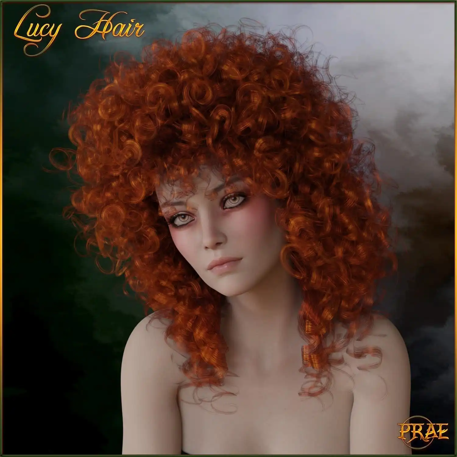 Prae-Lucy Hair For G8 Daz_DAZ3DDL