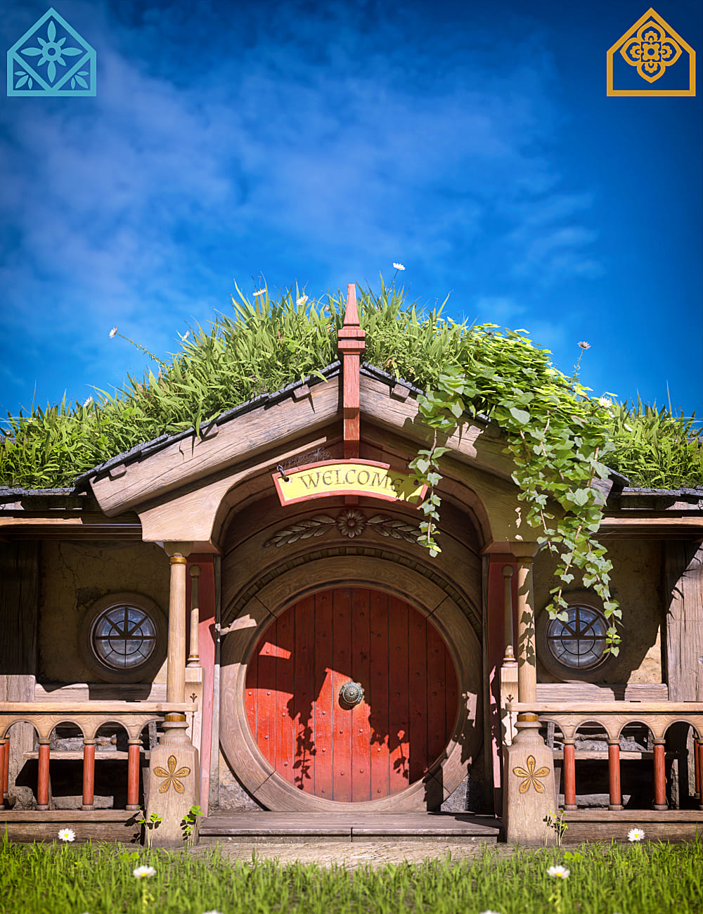 ROG Fantasy Home – Entrance_DAZ3D下载站