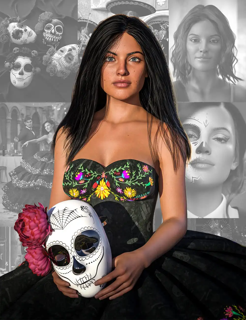 Rosa Maria 8.1 Mega Bundle_DAZ3DDL