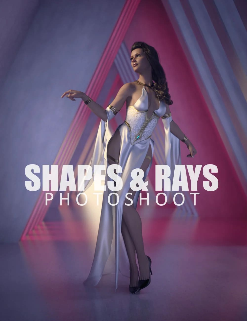 Shapes and Rays Photoshoot_DAZ3D下载站