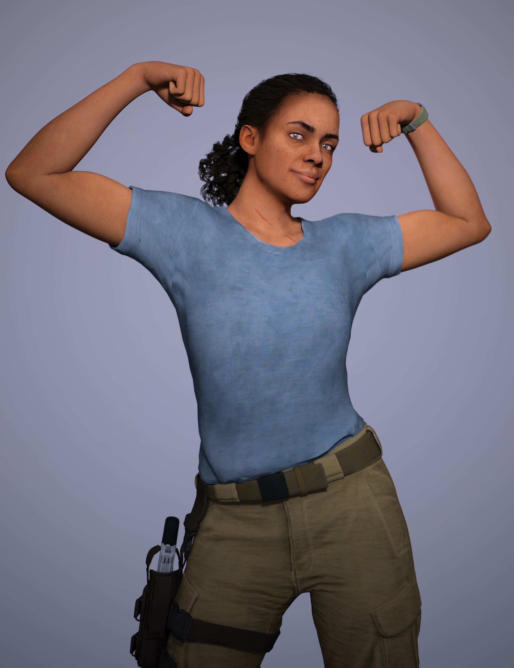 Uncharted Lost Legacy : Nadine Ross_DAZ3DDL