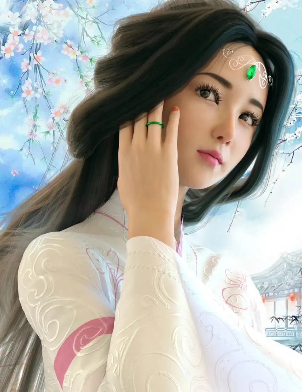 Vo Xiao Nan for Genesis 8.1 Female_DAZ3D下载站