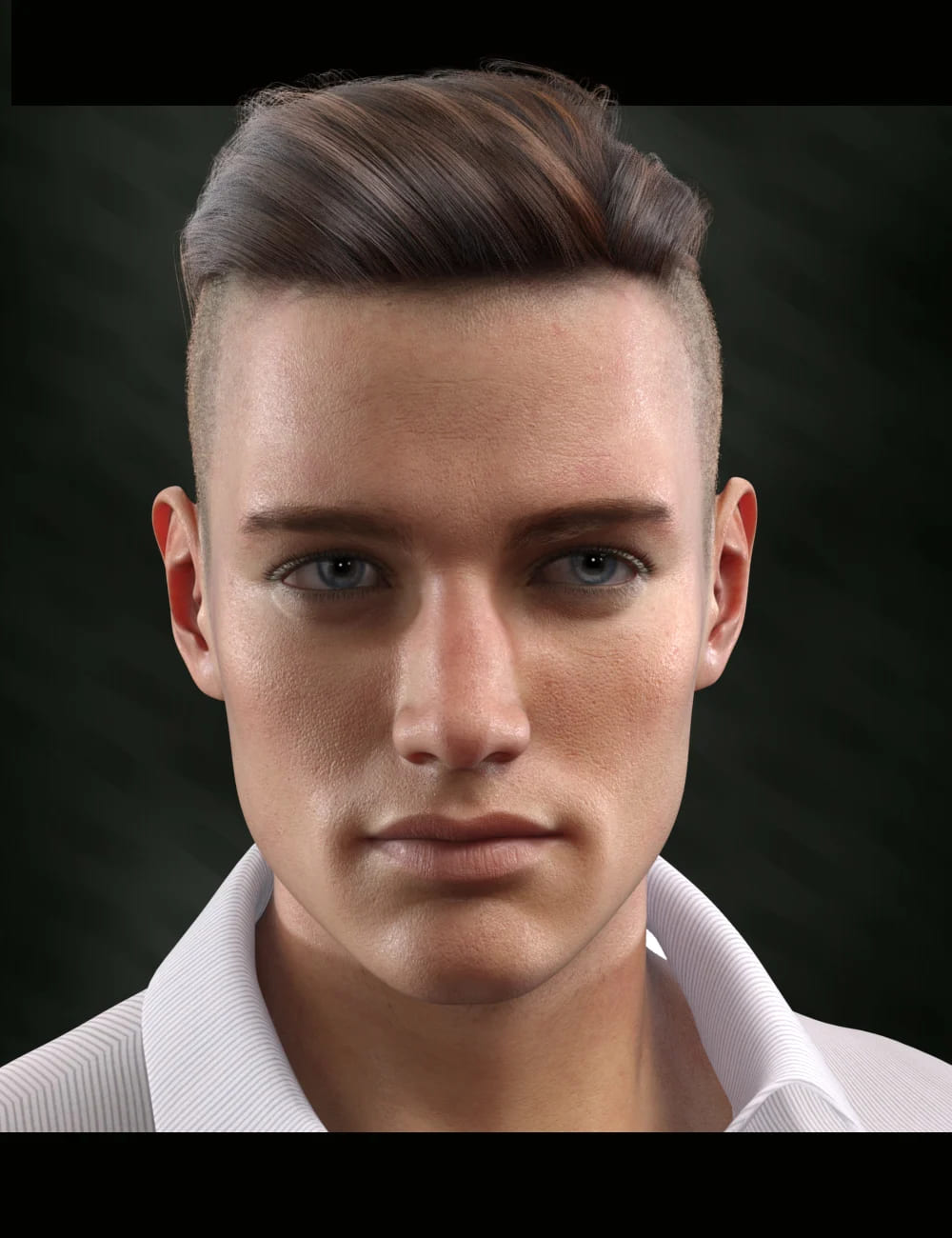 Bold Brows II Merchant Resource for Genesis 8 and 8.1 Males_DAZ3D下载站