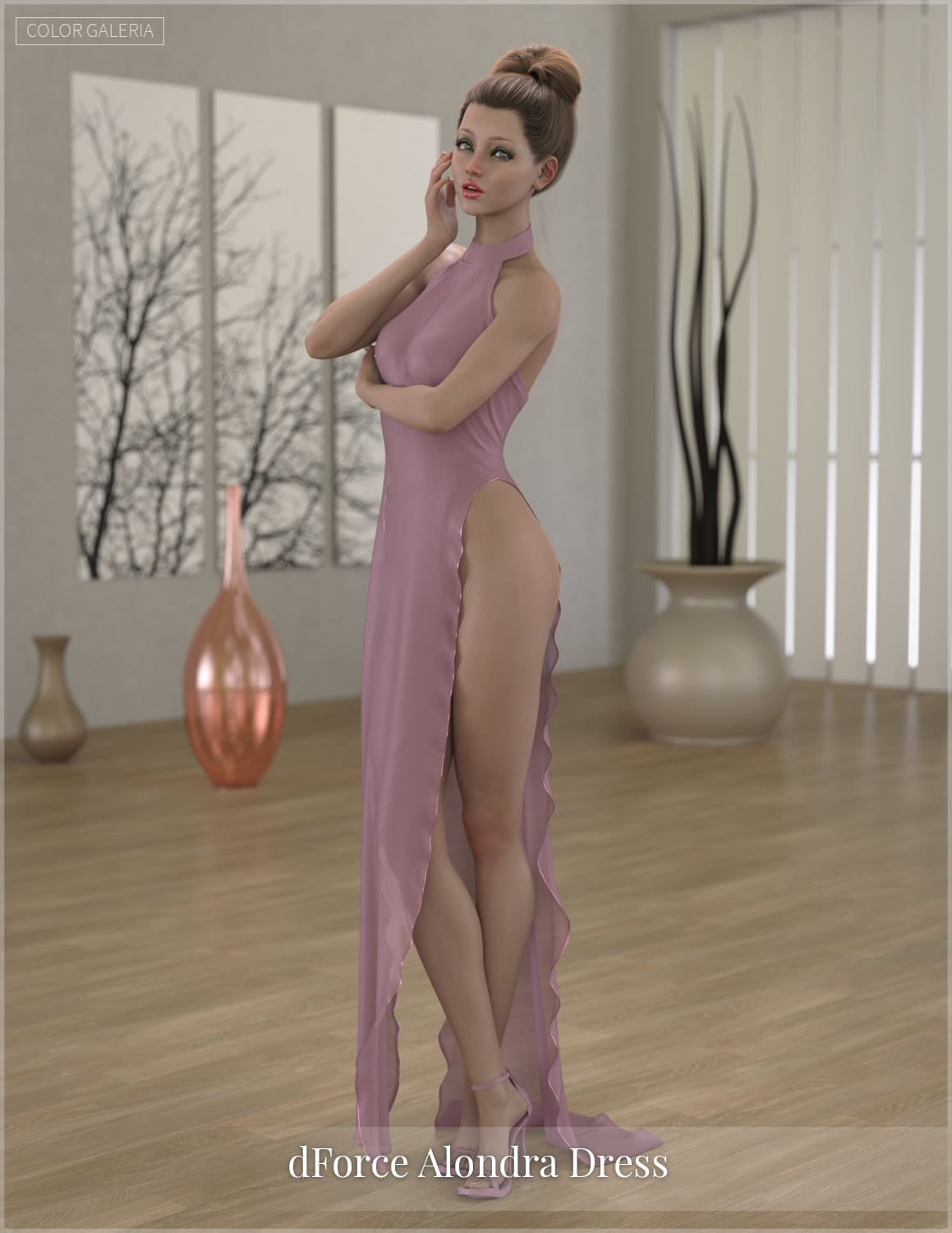 dForce – Alondra Dress for Genesis 8 Female_DAZ3DDL