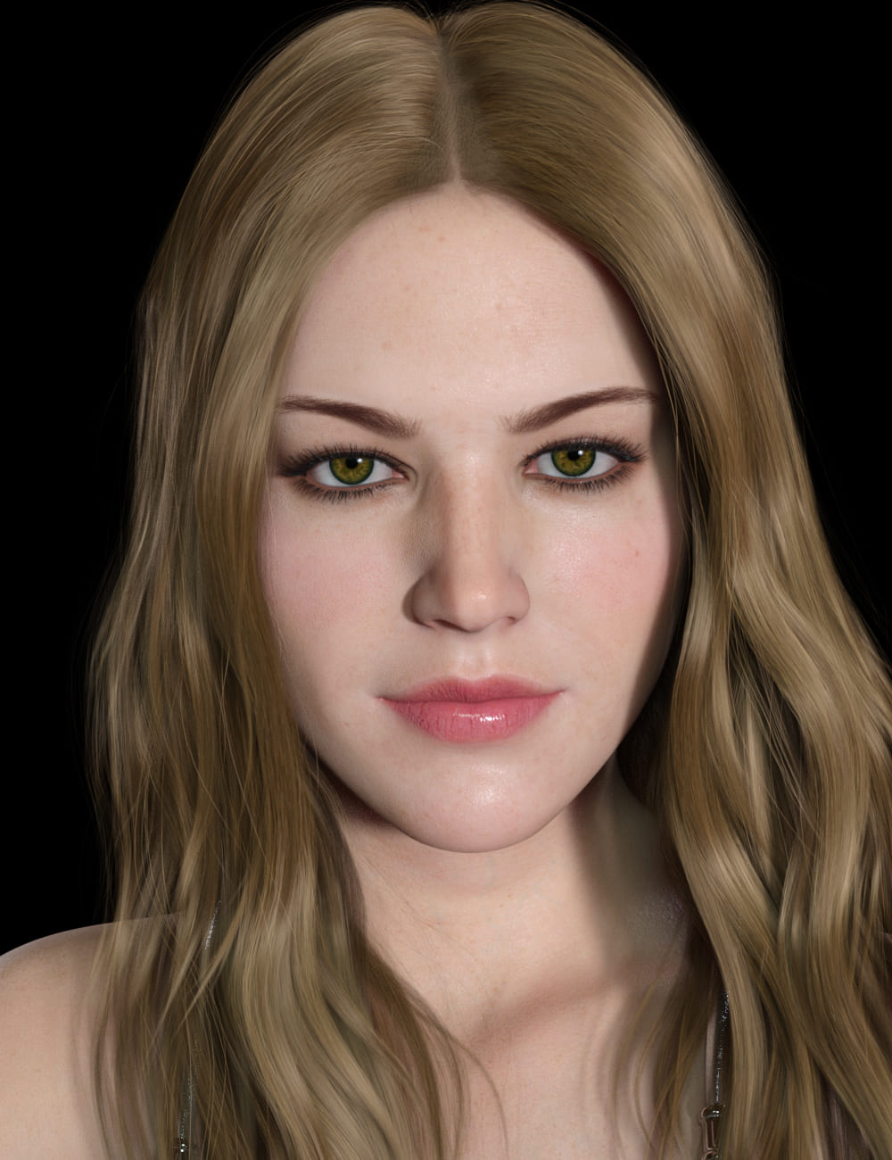 HID Amber for Genesis 8.1 Female_DAZ3D下载站