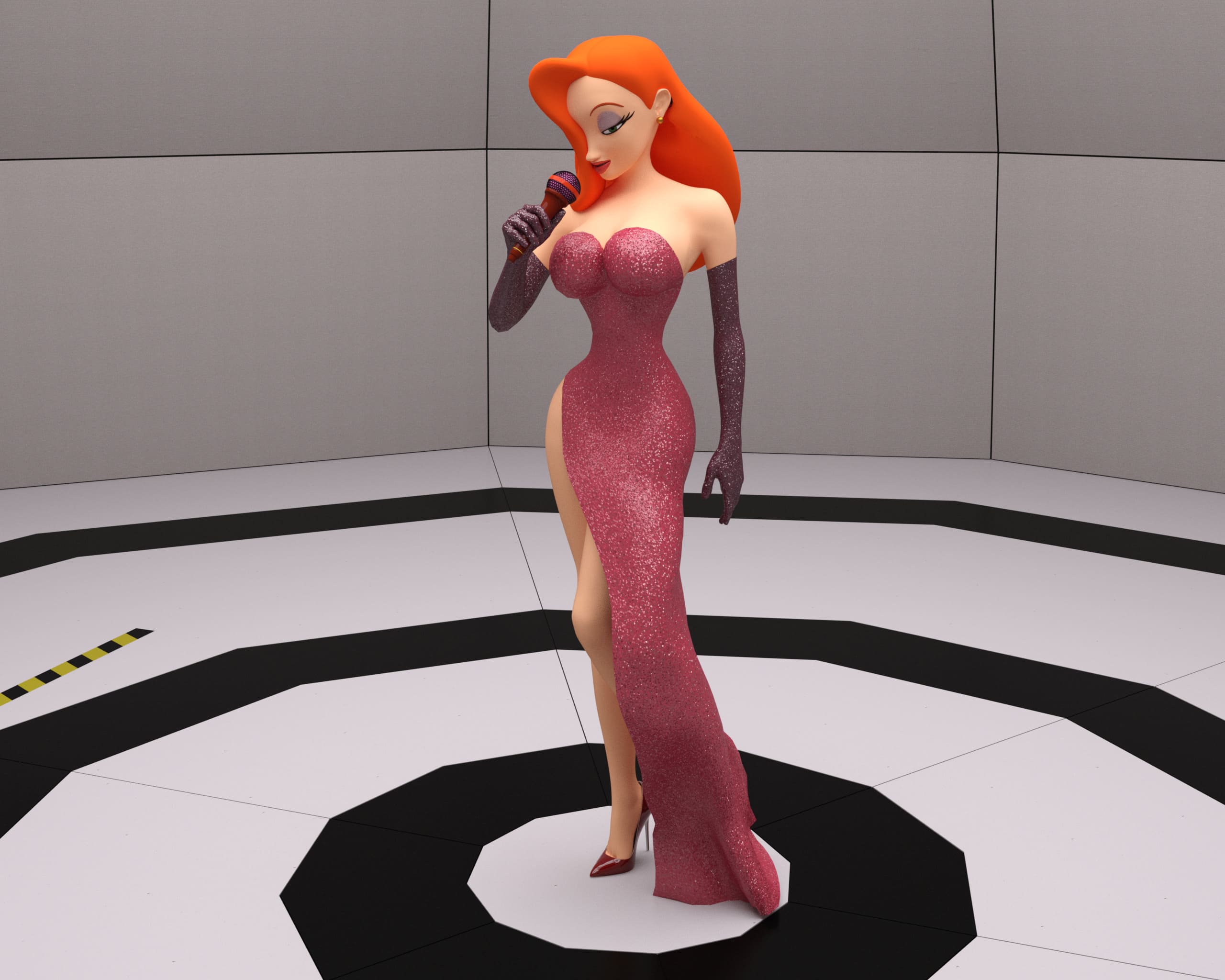 Jessica Rabbit for G8F and G8.1F_DAZ3DDL