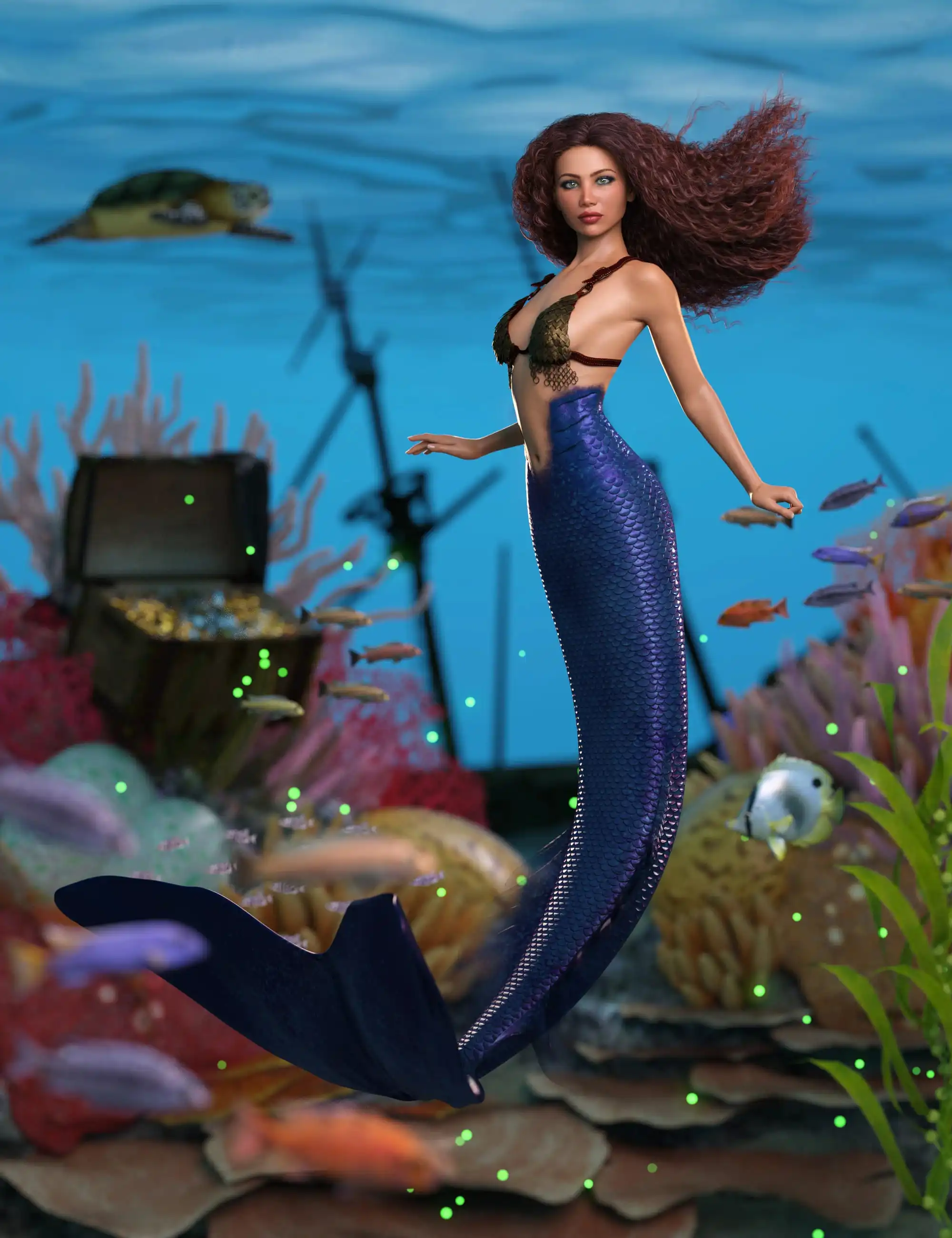 Katalina for Genesis 8.1 and Coral 8.1_DAZ3DDL