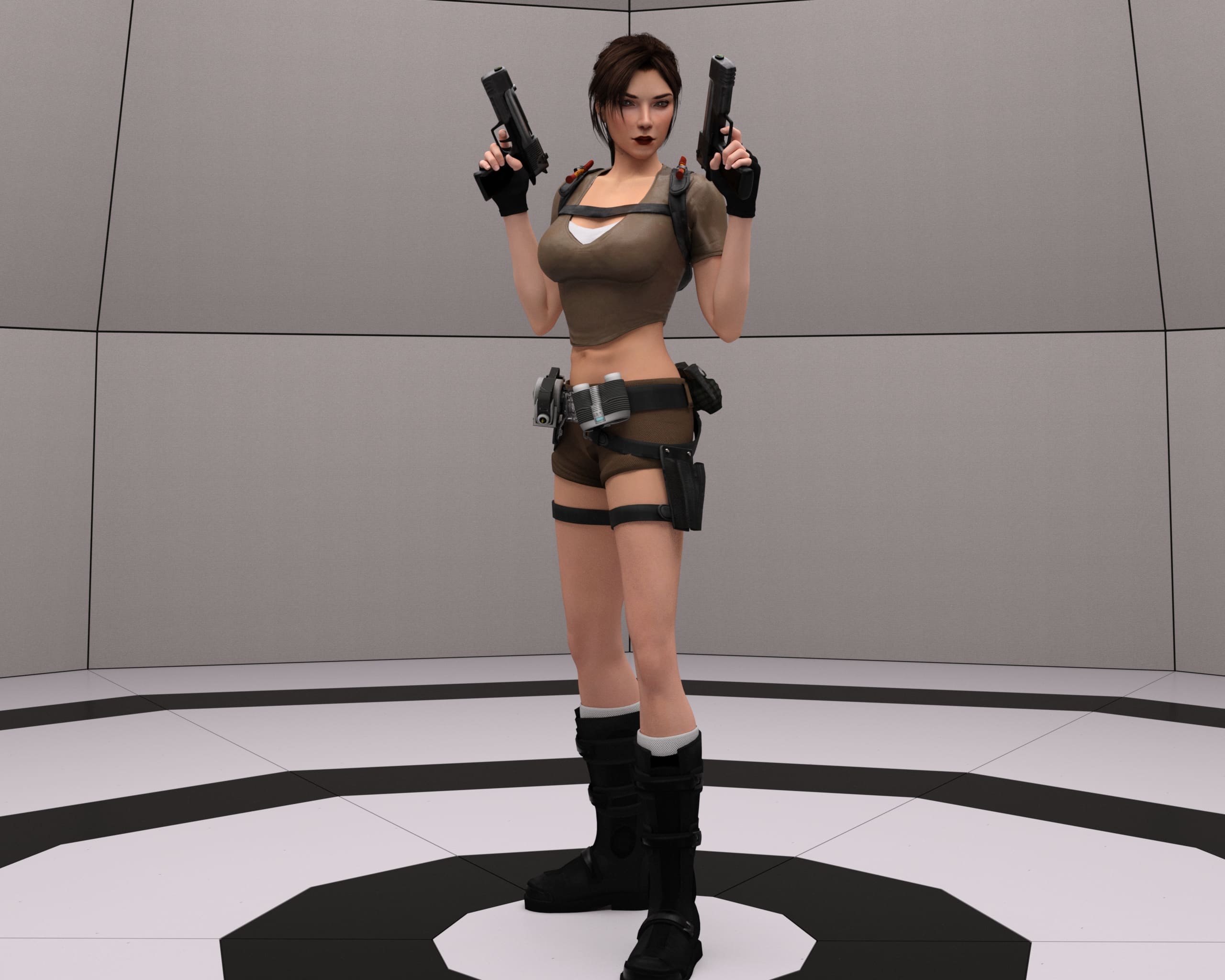 Lara Croft for G8F and G8.1F_DAZ3D下载站