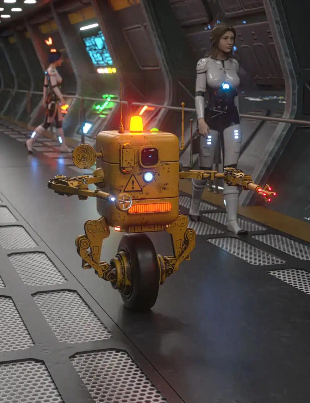 Modular Robot Kit_DAZ3D下载站