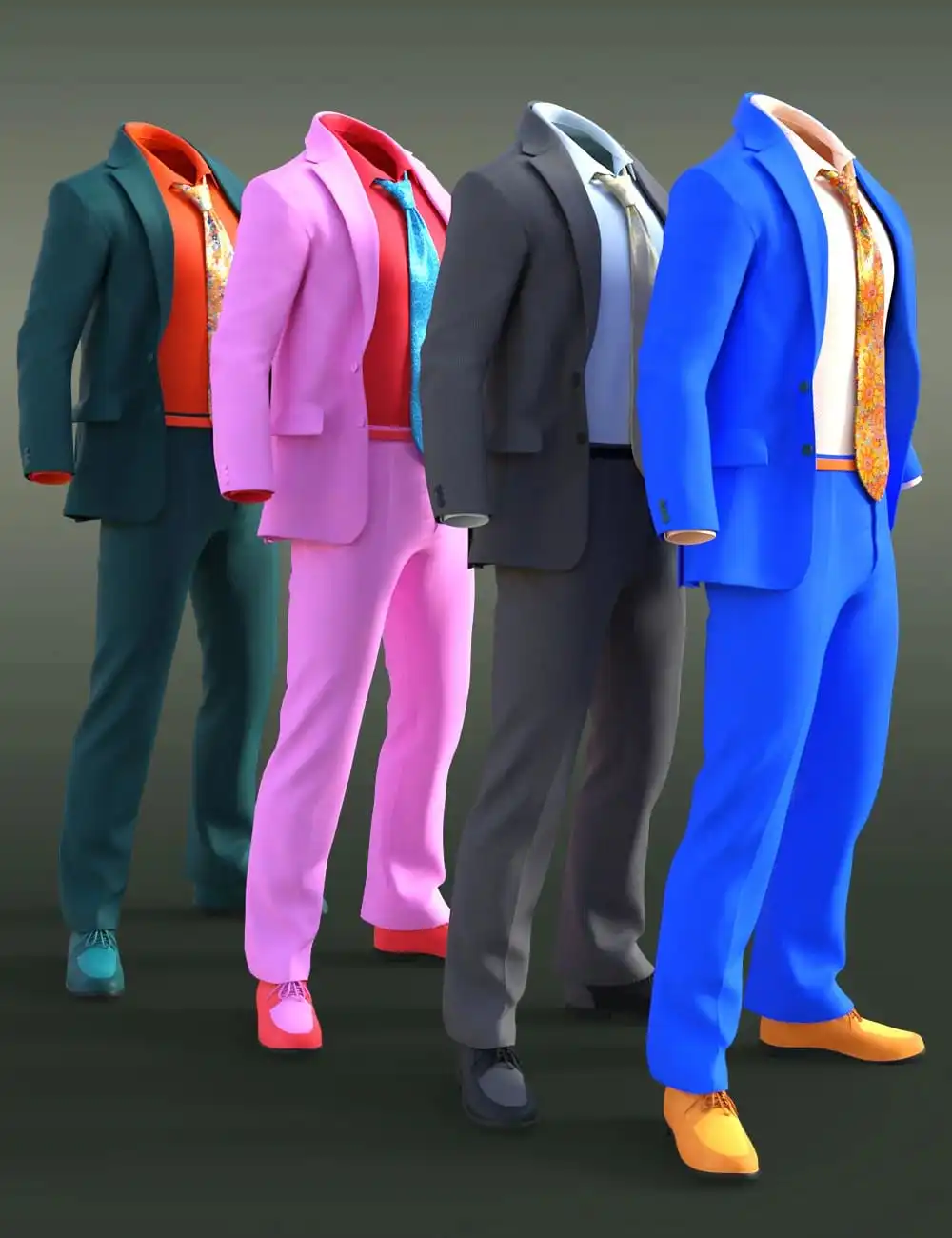 Q Suit Textures_DAZ3DDL