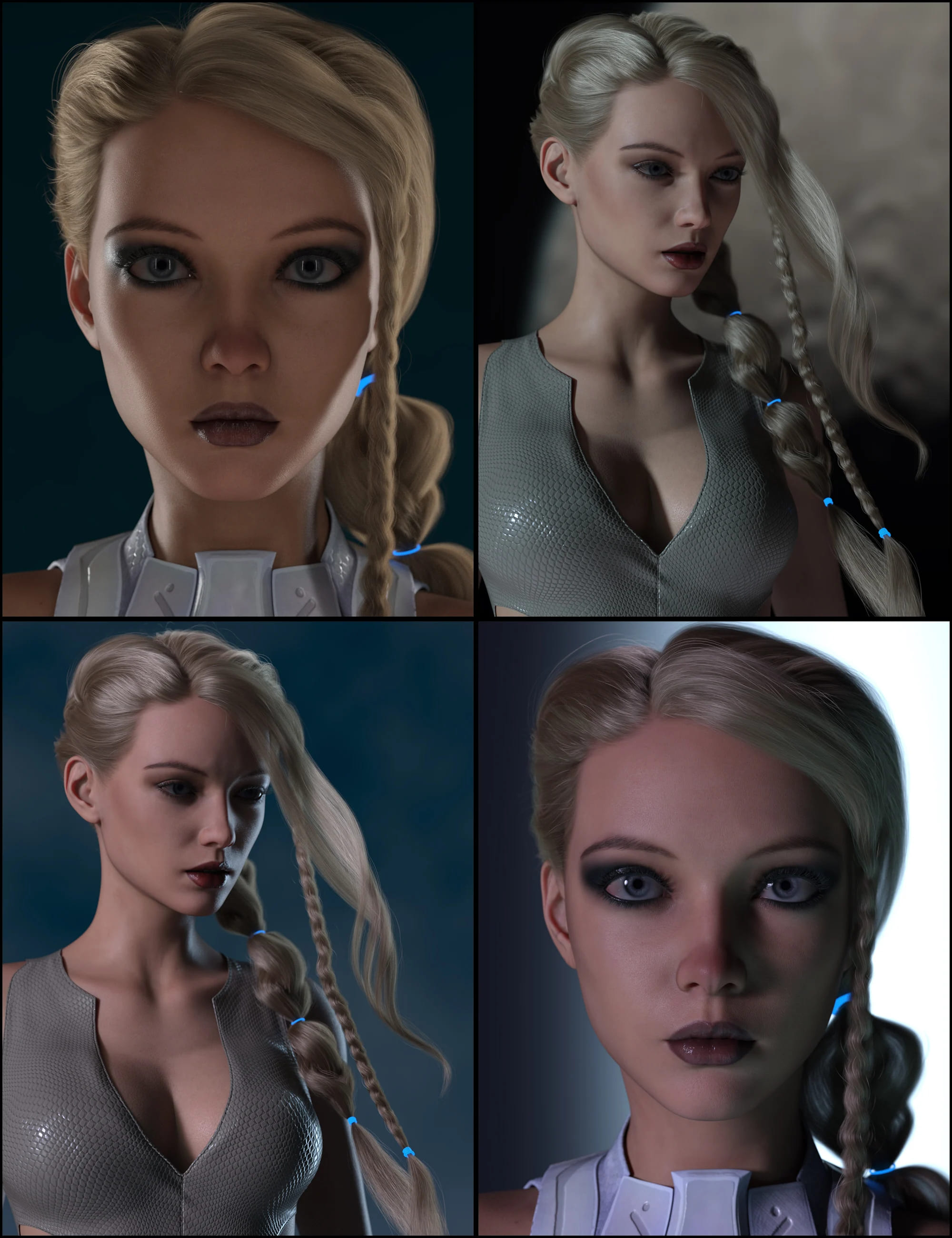Render RY Xara – Lights, Cameras, and Expressions for Genesis 8.1 Female_DAZ3D下载站