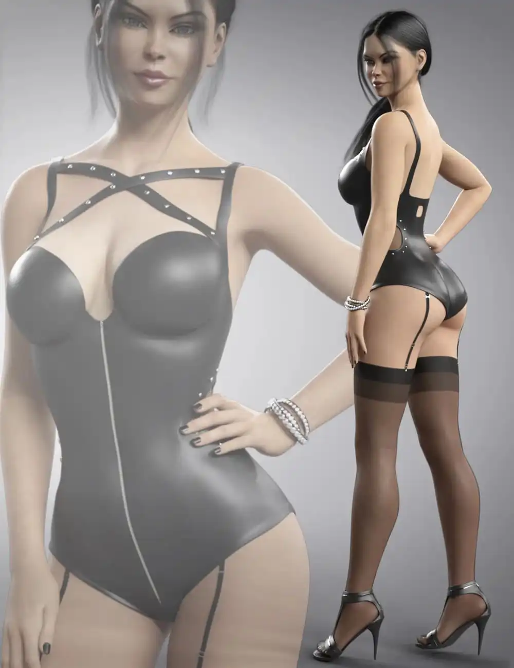 Seductive Girl For Genesis 8 And Genesis 8.1 Female_DAZ3DDL