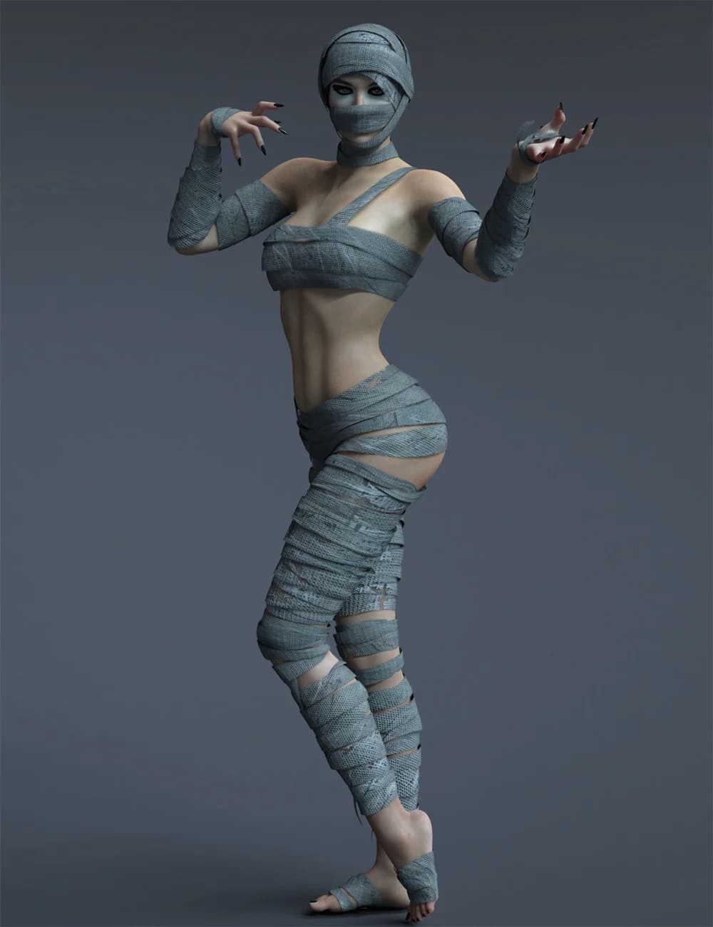 X-Fashion The Mummy Genesis 8 and 8.1 Females_DAZ3DDL