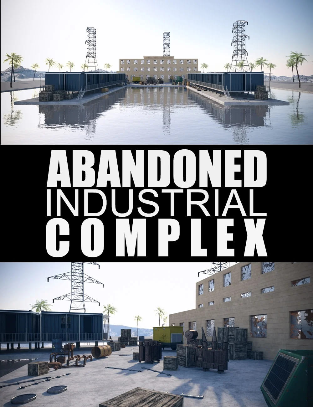 Abandoned Industrial Complex_DAZ3D下载站